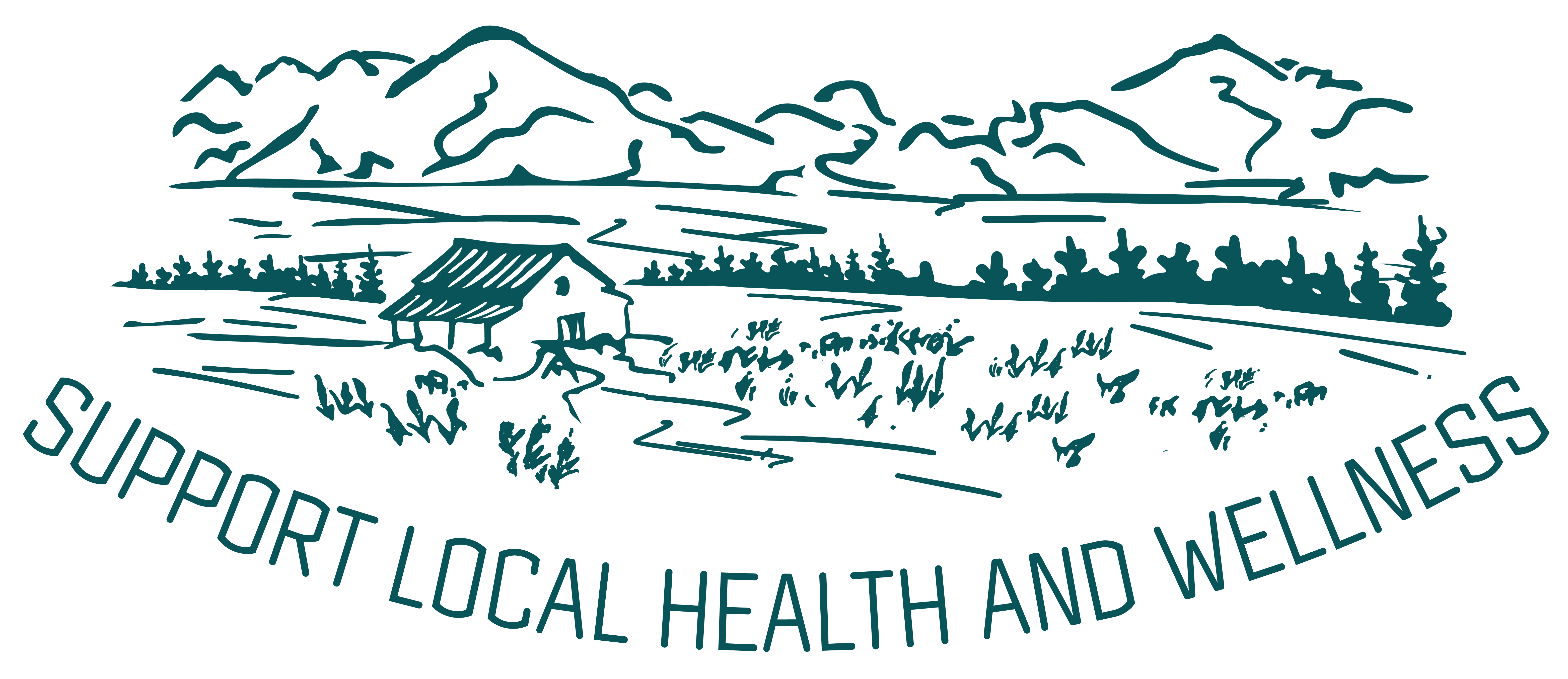 Rooted in Community footer art illustration